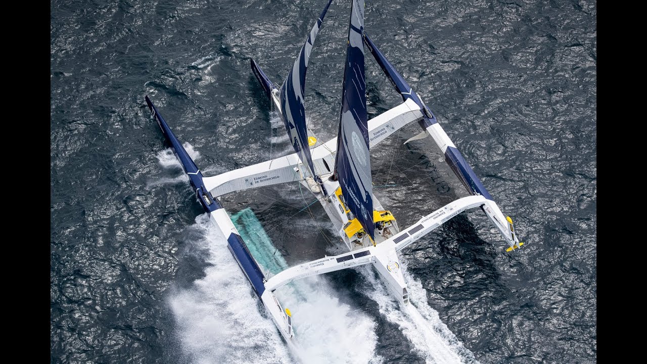 New multihull record for Maxi Edmund De Rothschild in the