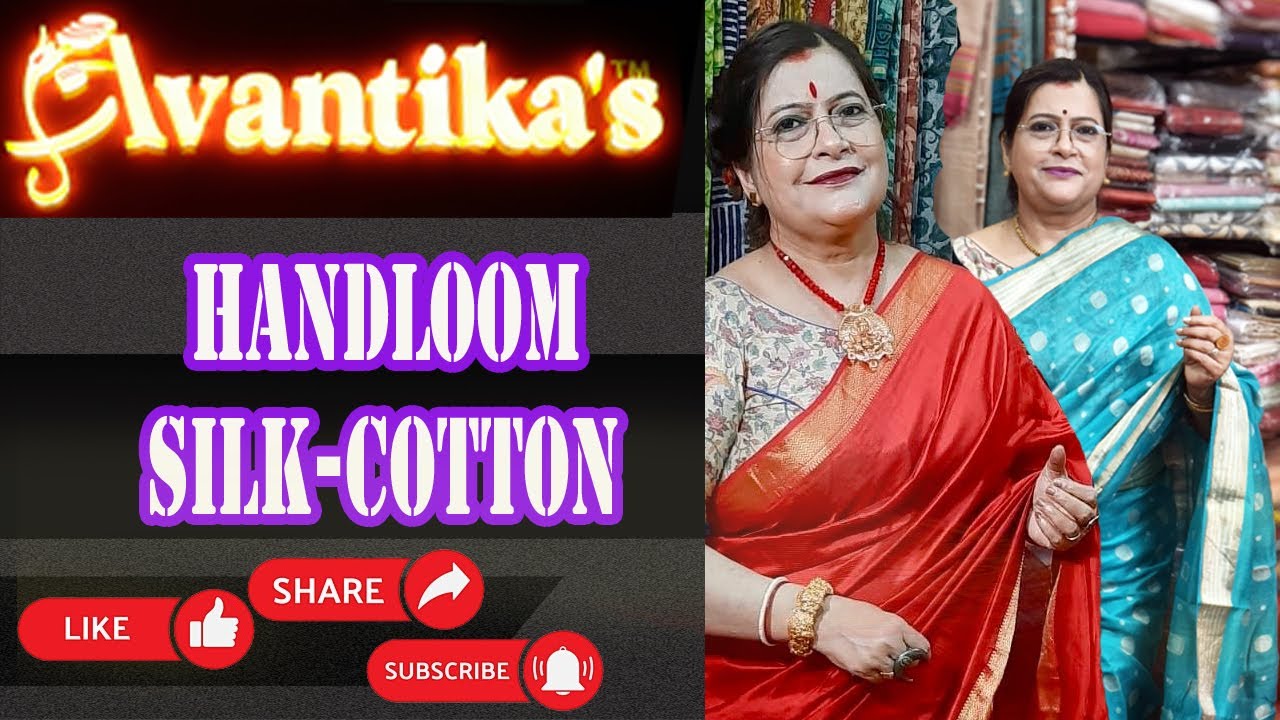 Avantika`s | Handloom Silk Cotton Saree