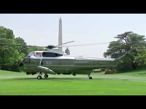 WOW: The BEST Marine One Landing You May Ever See