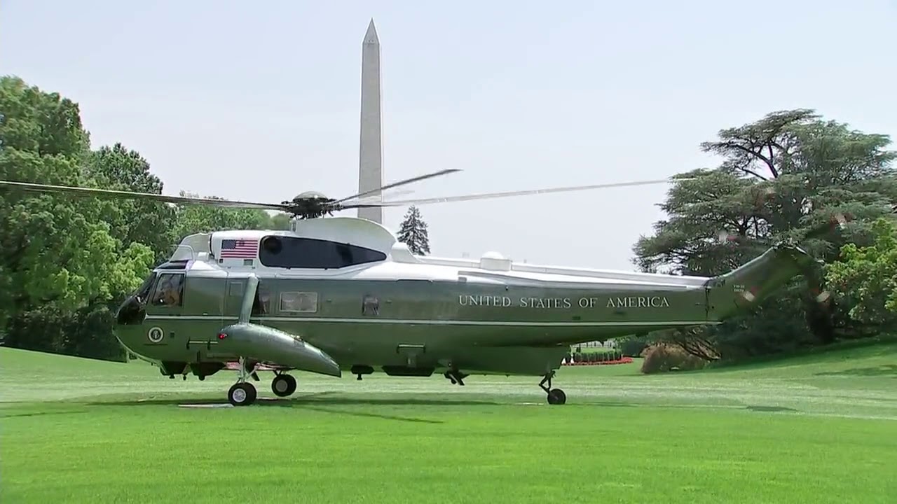 Wow The Best Marine One Landing You May Ever See