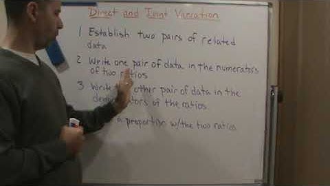 Applied Math   Sec  8 3 Direct Variation   Steps