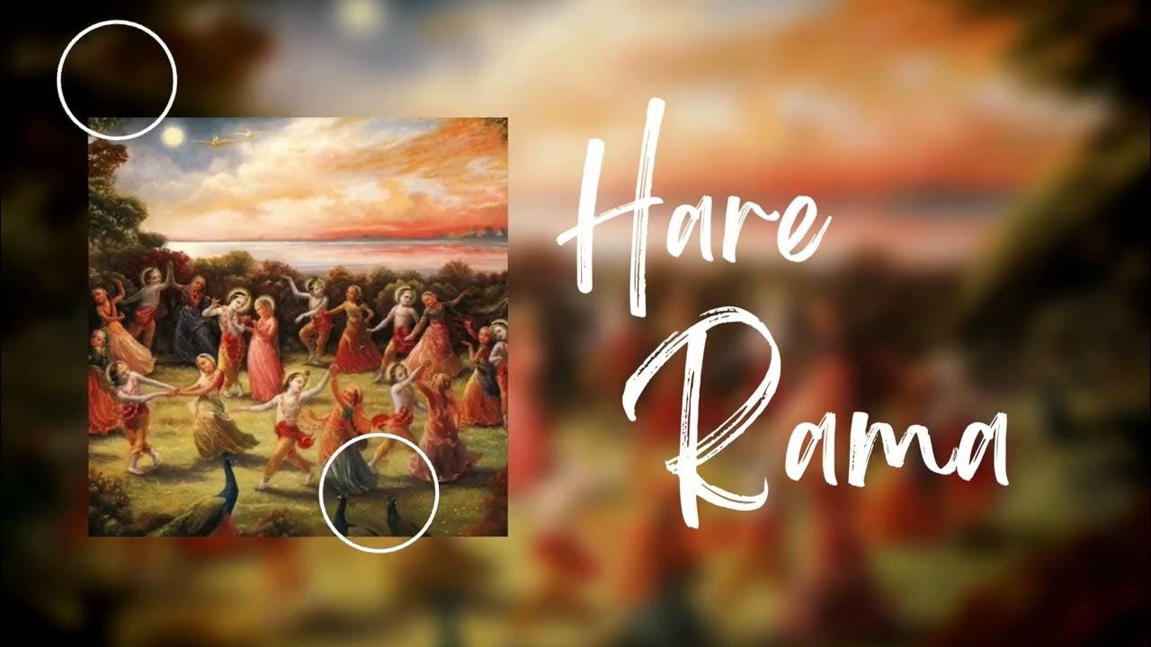 Vrikshavalli Hare Krishna Lyrics Video Jahnavi Harrison Mahamantra