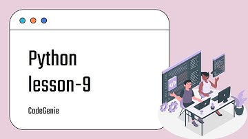 Python lesson 9 - Dictionaries