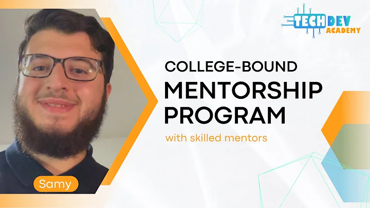 Your Pathway to Top Tier Colleges with TechDev Academy Mentors