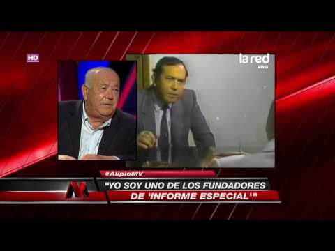 Alipio Vera reveló desconocidas historias del programa "Informe Especial"