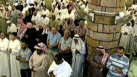 صلاة العشاء من المسجد الحرام الإثنين 13-2-1435 الشيخ خالد الغامدي - أوآخر سورة الأحزاب