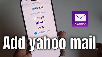 How to add yahoo mail on iPhone 16 Pro/Max