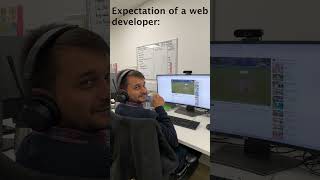 Expectation vs Reality of a Web Developer #shorts Net Worth