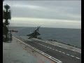 Sukhoi su33 flankerd aborted aircraft carrier landing