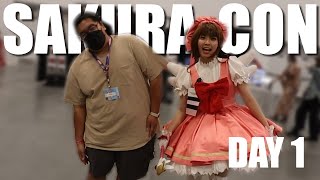 I GOT CHALLENGED TO A DUEL | Sakura-Con Day 1