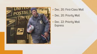 USPS shipping deadlines for the holiday season