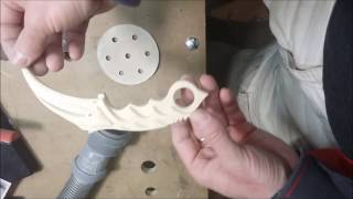 Как сделать Керамбит из дерева своими руками/ Столярная мастерская/ поделка DIY