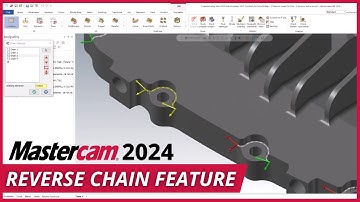 Reverse Chain Feature in Mastercam 2024