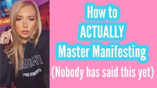 What nobody will tell you about manifestation…