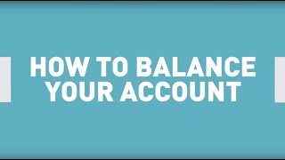 How to Organize Your Money and Balance Your Bank Account