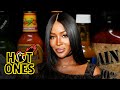 Naomi Campbell Almost Faints While Eating Spicy Wings | Hot Ones