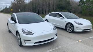 ... this video shows 0-60 run with a 2018 lr awd tesla model 3
(acceleration boost up...