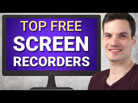 💻 5 Best FREE Screen Recorders - no watermarks or time