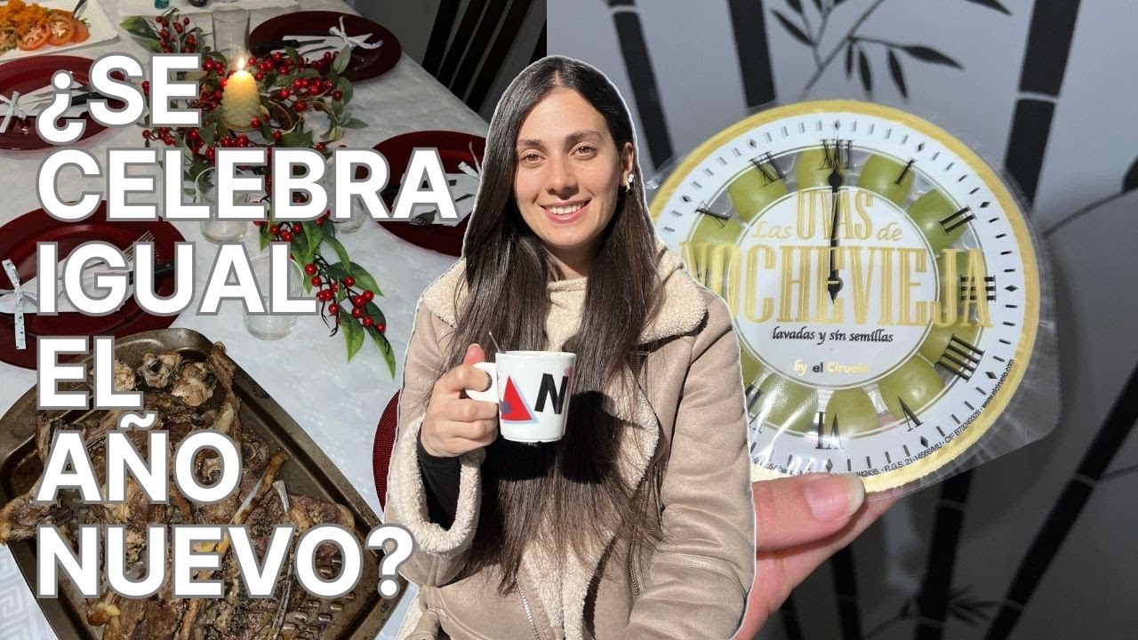 Así celebramos Año Nuevo 🥂🎆 en España | 🇺🇾🇪🇸