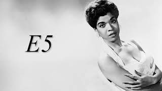 Della Reese - Vocal Range (F♯2-B♭5)