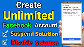 how to create unlimited facebook account without number | fb I