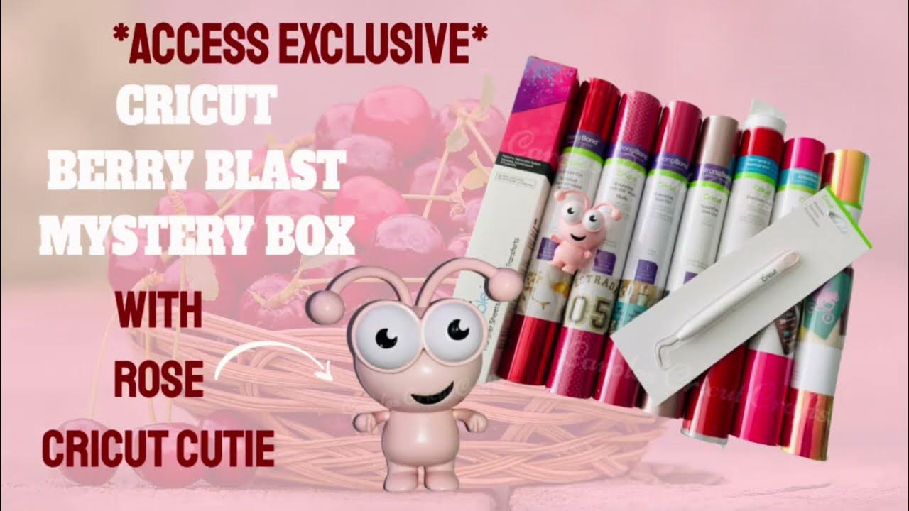 CRICUT BERRY BLAST MYSTERY BOX with CRICUT CUTIE 