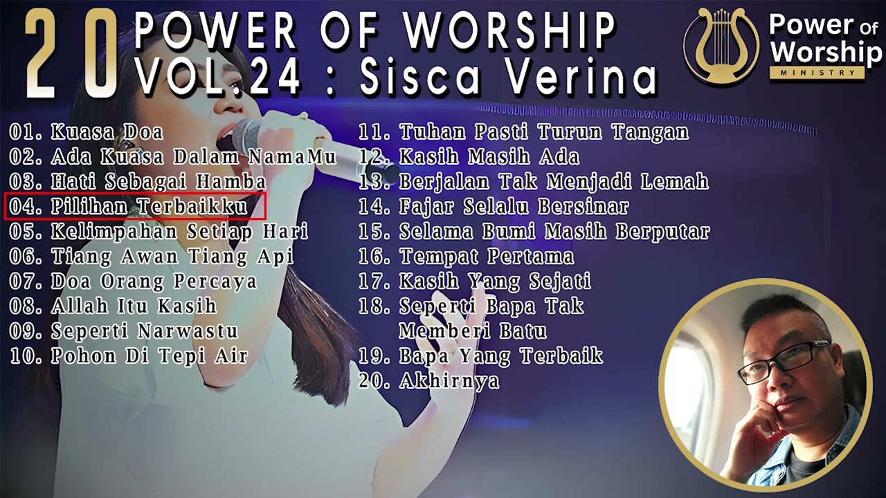 Album 20 Power Of Worship Vol 24 : Sisca Verina membawakan karya #JonathanPrawira #powerofworship