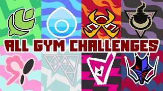 Pokémon Shield - All Gym Challenges