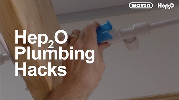 Wavin Pipe Hacks: Demounting Hep2O One-Handed