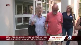 Birth mother in 'Julie Valentine' death' pleads guilty, officials say
