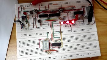 Shift Registers Using LED