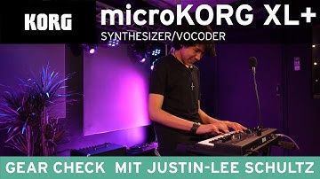 KORG Gear Check mit Justin-Lee Schultz: microKORG XL+