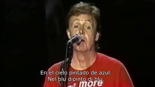 Paul McCartney - Volare (Lyrics / Subtitulos español) | Roma 2003