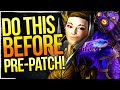 DON'T Miss Out! What To Do & NOT Do Before Shadowlands Pre-Patch - FREE Levels!