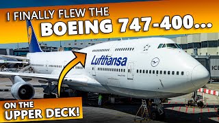 So I Flew on Lufthansa's Boeing 747400...