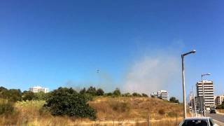 Incêndio em Alvor - Algarve, Portugal