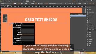 Adobe Muse CC Text Shadow Widget Adobe Muse CC Text Shadow Widget