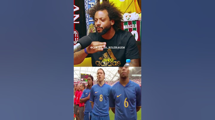 Marcelo revela bastidores com Ronaldinho Gaúcho