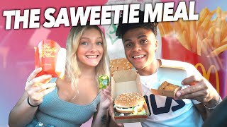 MCDONALD&#39;S SAWEETIE MEAL REVIEW! (THIS WAS ACTUALLY LIT)