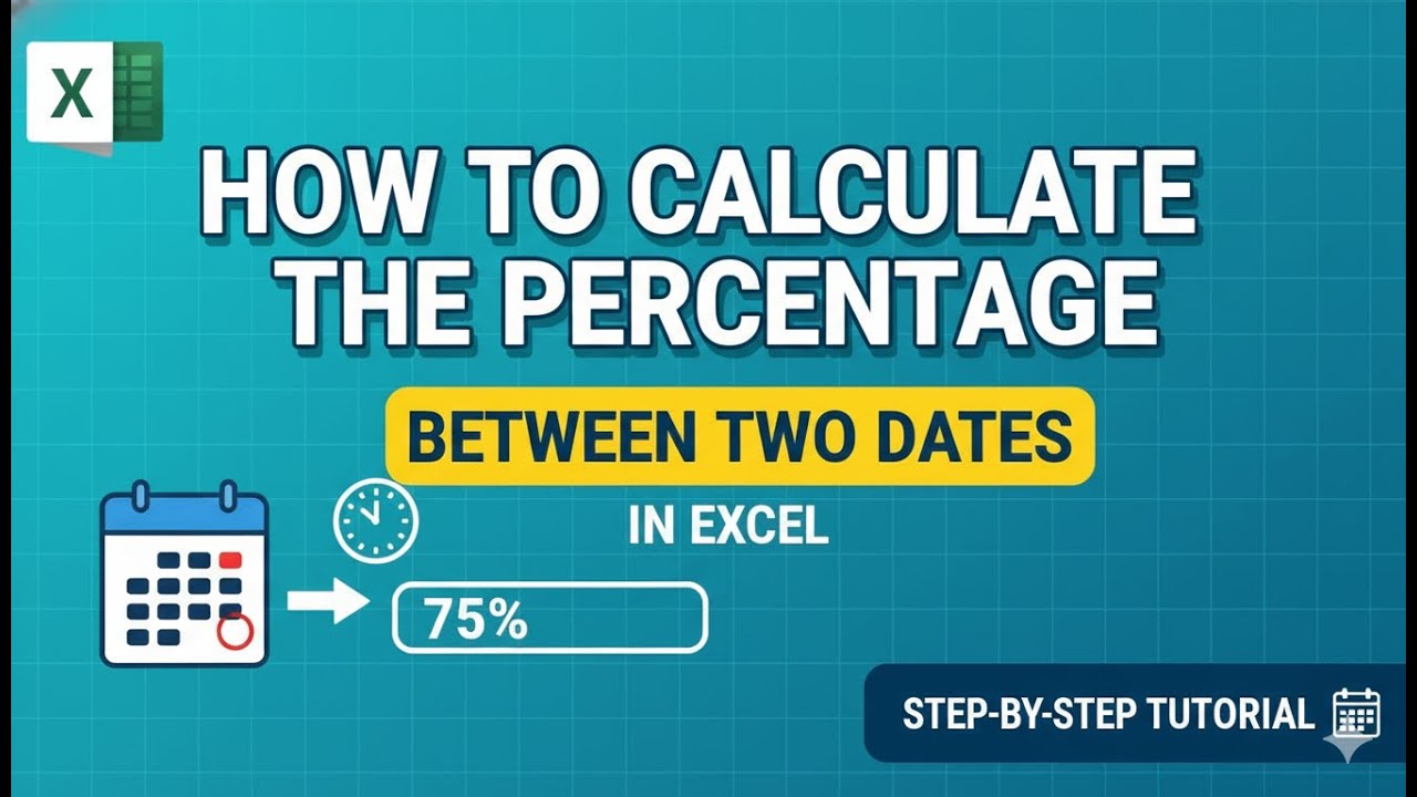 📊 How to Calculate the Percentage Between Two Dates in Google Sheets ⏳ ...