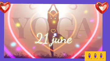 योग दिवस 2022 स्टेट्स || Yoga Day Status || Yoga Day || Yoga Day Whatsapp Status| #yogaday2022 #yoga