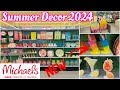 Michaels summer decor 2024 arts  crafts  summer poolside fun  flowers