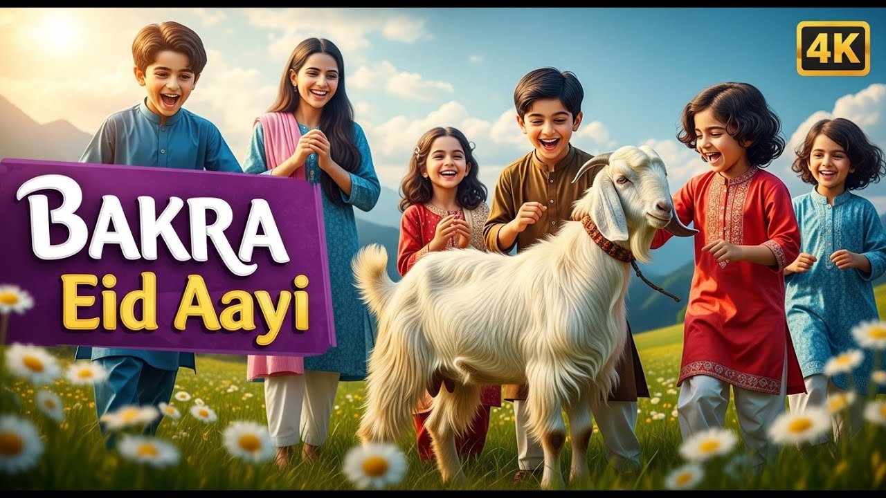 🐐 Bakra Eid Aayi – New Bakra Eid Song 2025 | Eid ul-Adha Nasheed | Eid Mubarak Special