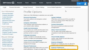 Enabling Expense Assistant   SAP Concur