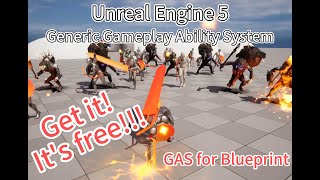 UE5-Generic Gameplay Ability System（GAS）[Free Plugin] Friendly for blueprint users. No C   required.