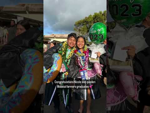 Molokai high school graduations #molokaifarmers #shortvideo #classof2023 #shorts #viralvideo