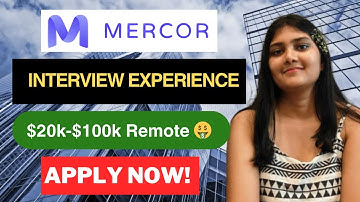 Mercor Hiring Software Engineers 2025 | $20K-100K Fully Remote