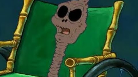 Spongebob Old Lady - WHAT ARE THEY SELLING?? CHOCOLATES