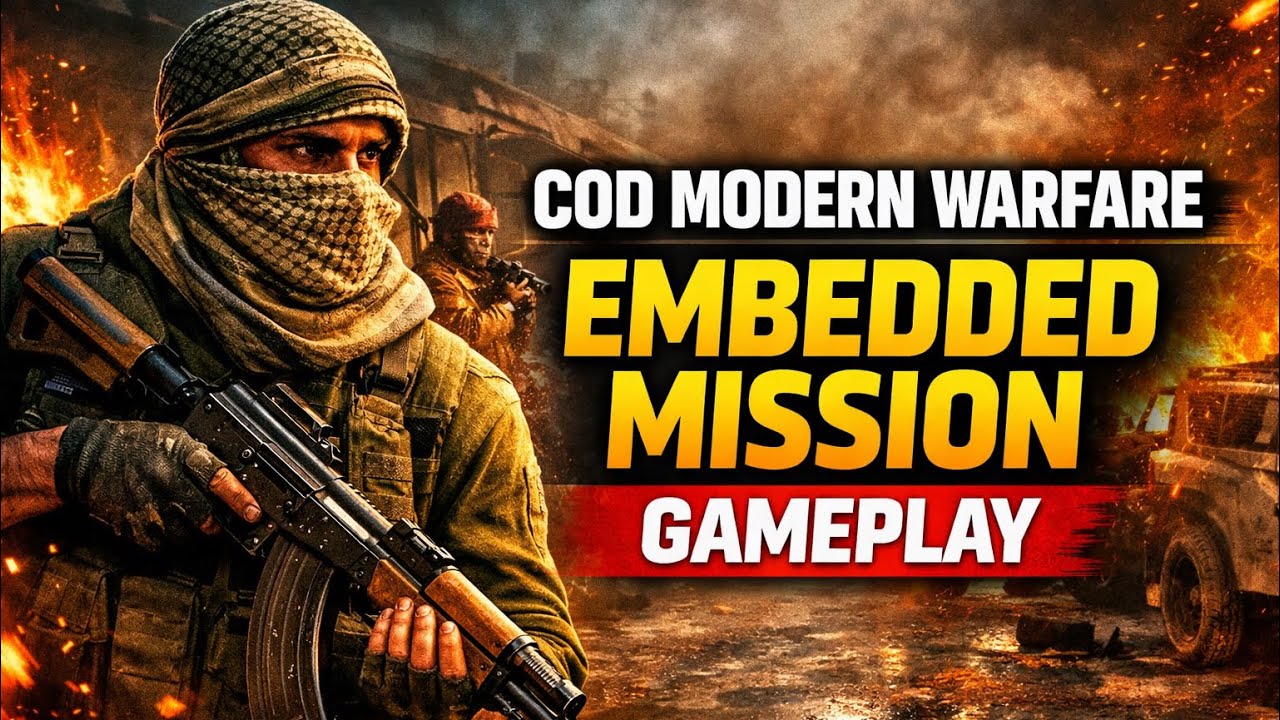 Call of Duty®: Modern Warfare® | Embedded Mission |Walkthrough | Gameplay (Realistic Combat)