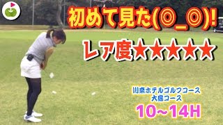 出ました！！じゅんちゃんの珍プレー【川奈ホテルゴルフコース 大島コース H10-14】